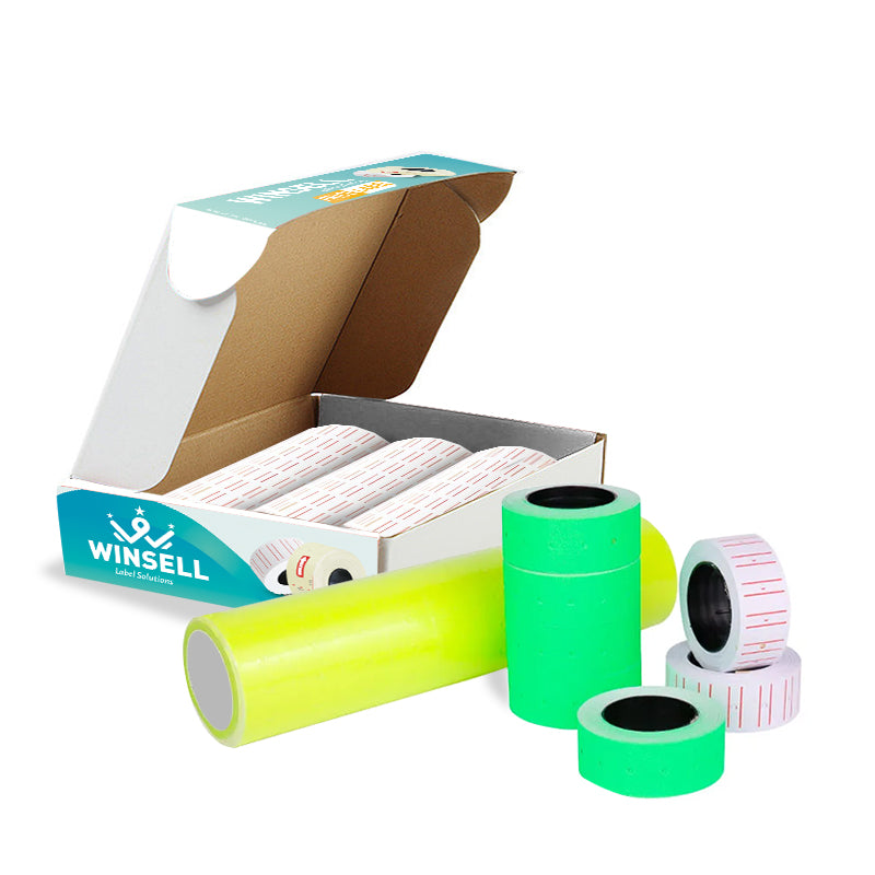 21×12 mm Thermal Price Label , ideal for price tags, inventory labels