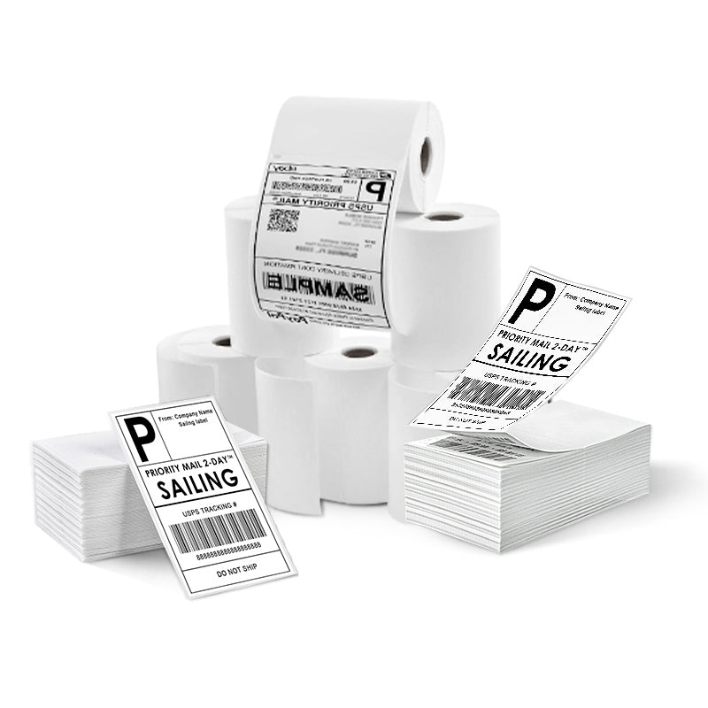 Warehouse Shipping Labels 4x6 – 4000 Pack for Fulfillment & Logistics