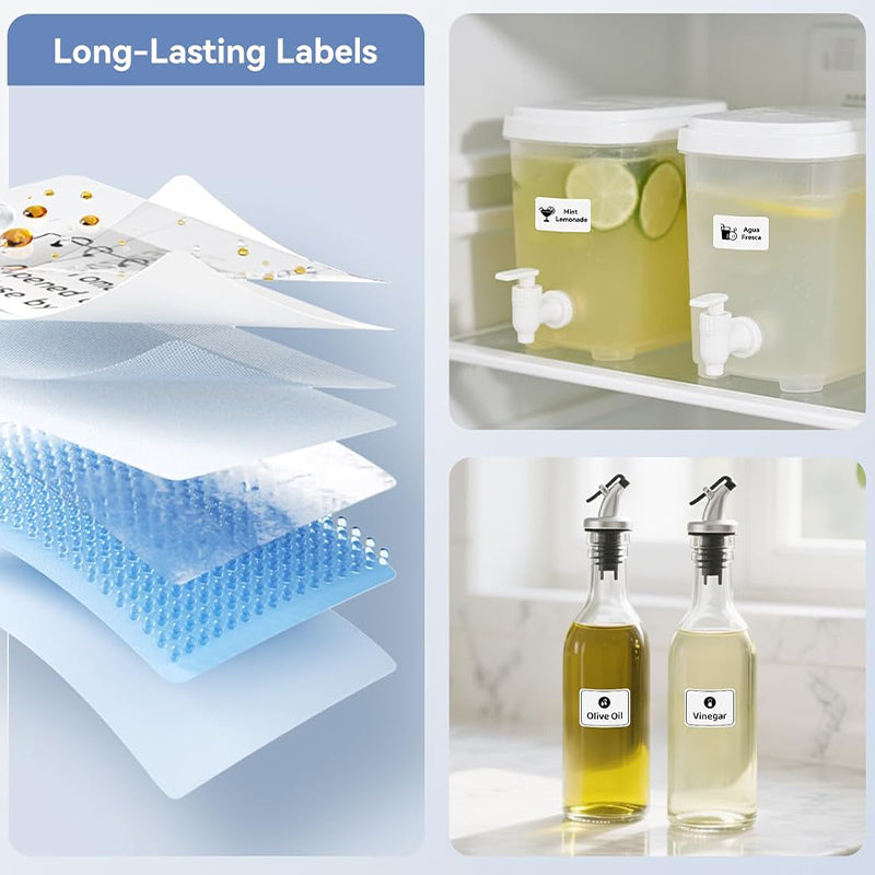 Tear-resistant 50x25mm thermal barcode labels designed for durable use in shipping, logistics, and warehouse tasks