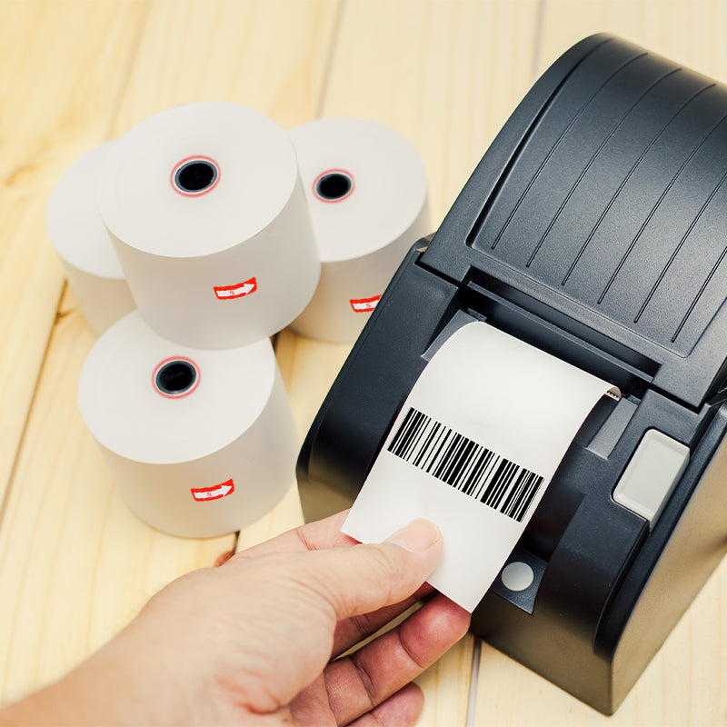 It can be used to print barcodes, providing fast, clear, and durable printing results, suitable for commercial and professional use